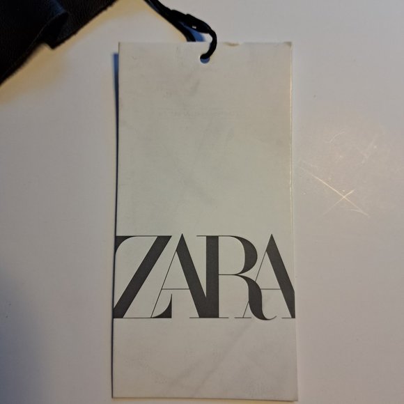 ZARA FAUX LEATHER PLEATED MINI skirt Sz Small *NO BELT* ACADEMIA PREPPY ROCK NWT - Picture 11 of 16